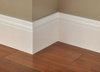 BIAŁA Listwa Przypodłogowa MDF 150x16 - NA WILGOĆ