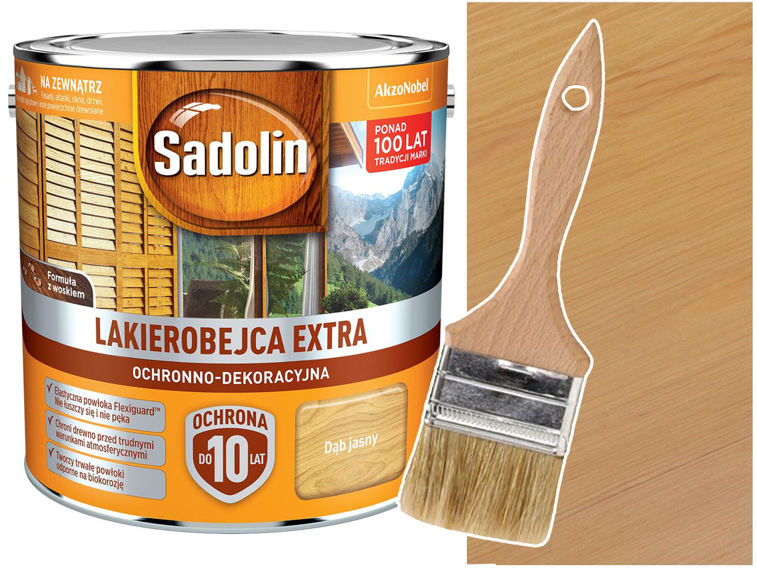 Sadolin Lakierobejca drewna EXTRA Dąb Jasny 0,75L