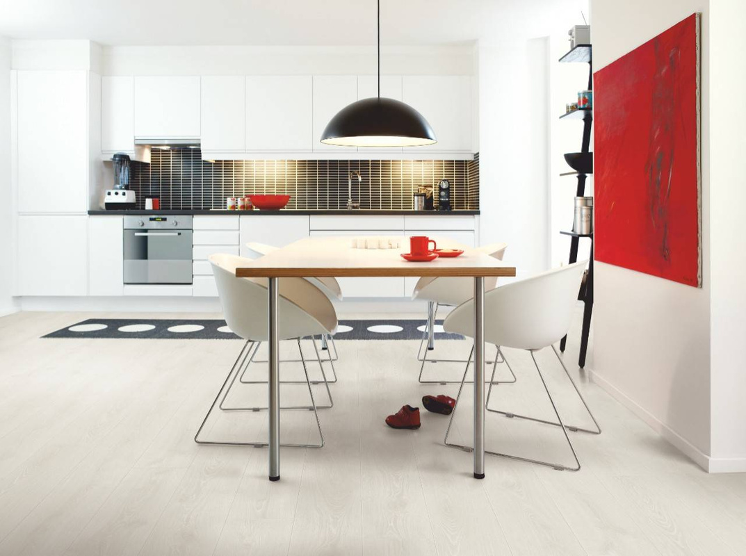 Panele PERGO Modern Plank Dąb biały zmrożony